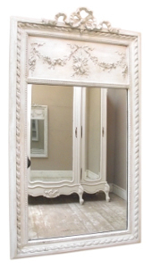 french antique trumeau mirror